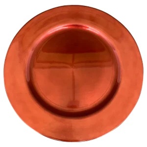 Prato marcador Vermelho Ø 33cm.