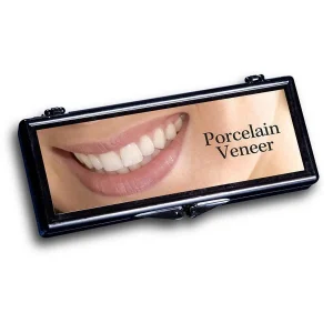 Veneer Box (Lower), Black & Clear, 50/pk