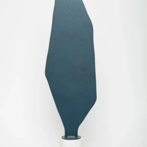 ESCULTURA BASE EM MÁRMORE E AZUL A65 cm