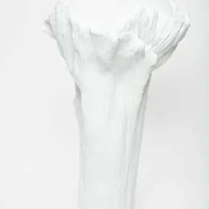 Jarra Flor Dramática Alta emBranco