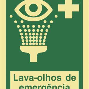 Sinalética de Lava-Olhos de Emergência – E0281