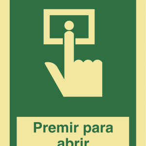 Sinalética Premir para Abrir – E0523