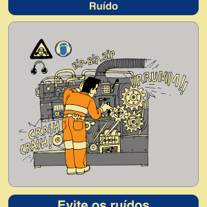 Sinalética Pense em Segurança Ruído – IS0068