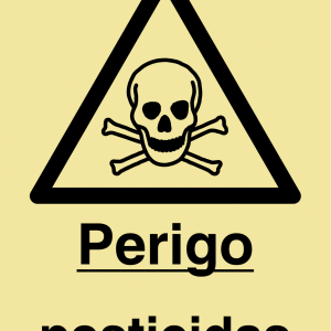 Sinalética Perigo Pesticidas – IS0165