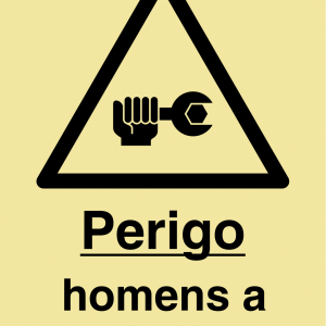 Sinalética Perigo Homens a Trabalhar – IS0233