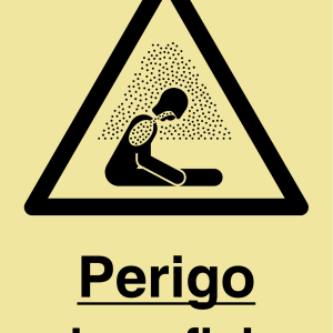 Sinalética Perigo de Asfixia – IS0296