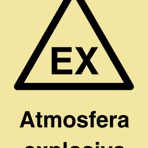 Sinalética Perigo Atmosfera Explosiva – IS0331-1