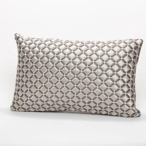 Pattern, Almofada Decorativa Rectangular Cinzenta