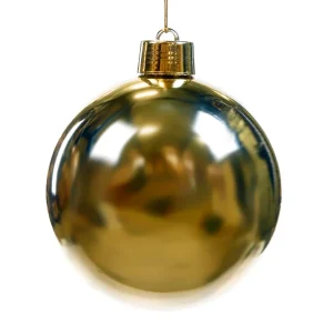SHINY GOLD XL, Bola de natal 20cm