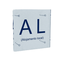 Placa Alojamento Local em Acrílico