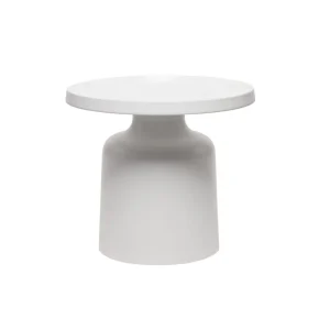 Mesa de Apoio Redonda Petite Blanc
